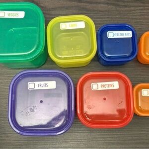 Color-Coded Portion Control Containers